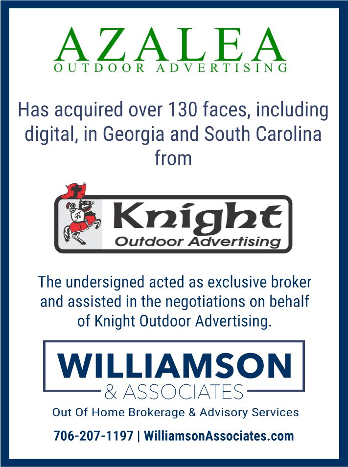 Azalea acquires assets from Knight Outdoor
