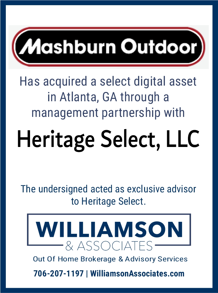 Mashburn Outdoor management partnership acquistion of Heritage Select