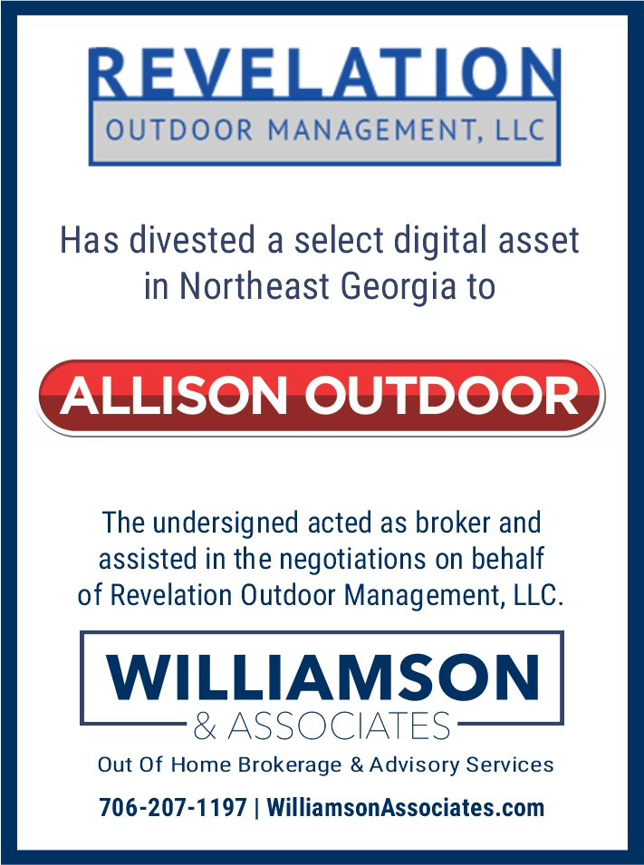 Revelation digital asset divested to Allison Outdoor